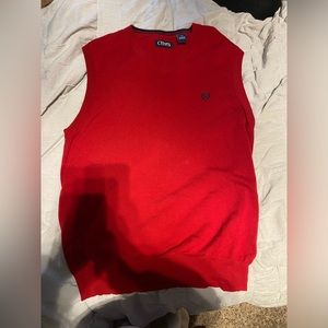 cute oversized sweater vest!